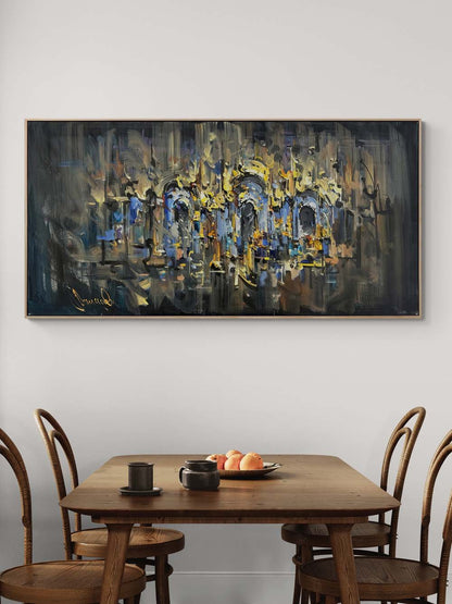 Biçimsiz Özgürlük Yağlı Boya Tablosu