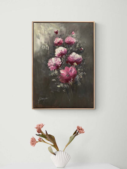 Zarif Bir Buket Yağlı Boya Tablosu