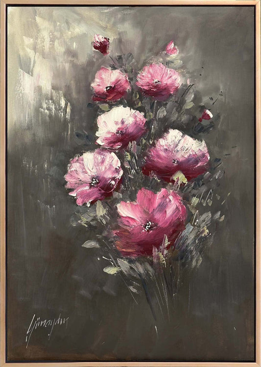 Zarif Bir Buket Yağlı Boya Tablosu