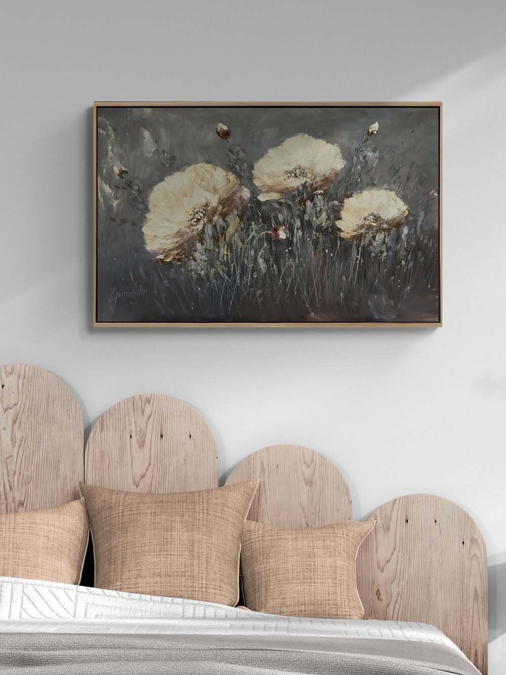 Zarif Bir An Yağlı Boya Tablosu