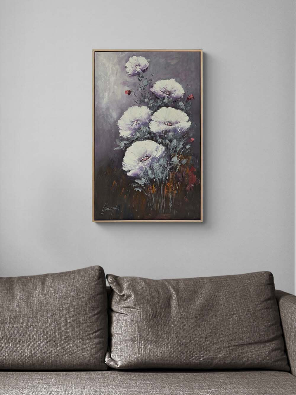 Unutulmuş Bahar Yağlı Boya Tablosu