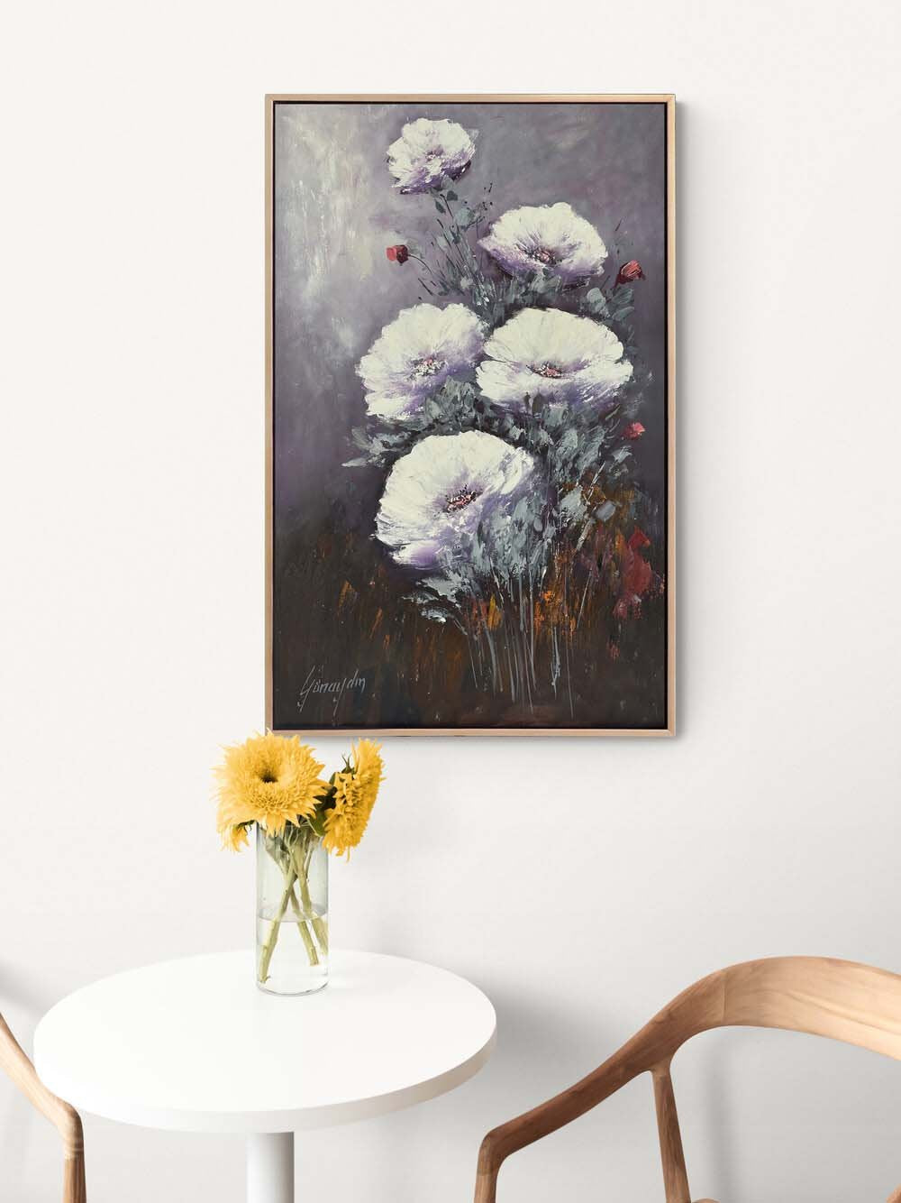 Unutulmuş Bahar Yağlı Boya Tablosu