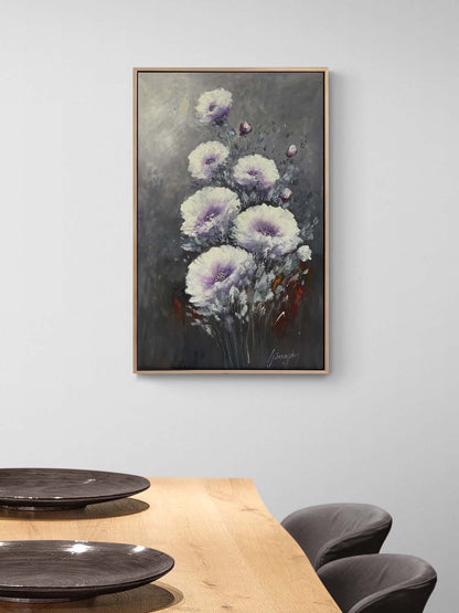 Lilanın Sessizliği Yağlı Boya Tablosu