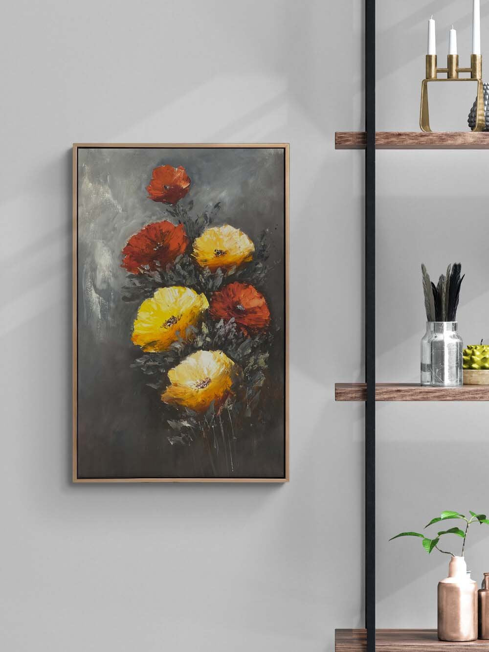 Bahara Dönüş Yağlı Boya Tablosu