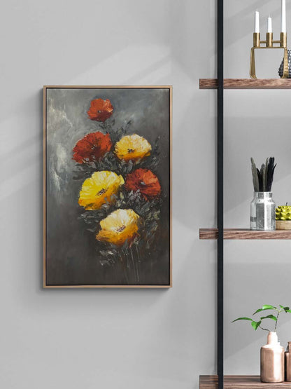 Bahara Dönüş Yağlı Boya Tablosu