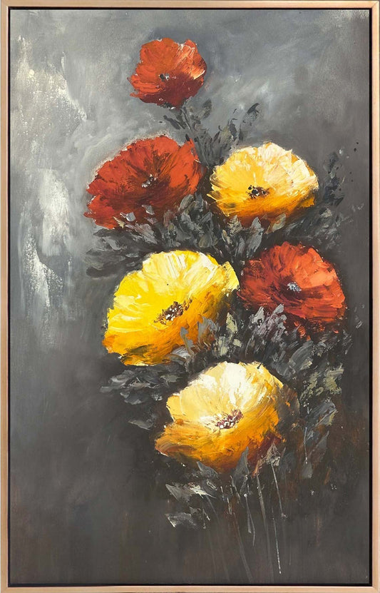 Bahara Dönüş Yağlı Boya Tablosu