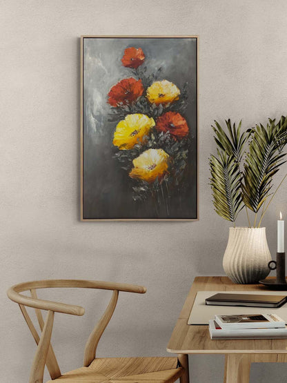 Bahara Dönüş Yağlı Boya Tablosu