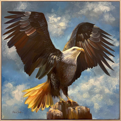 Kartalın Zirvesi Yağlı Boya Tablosu