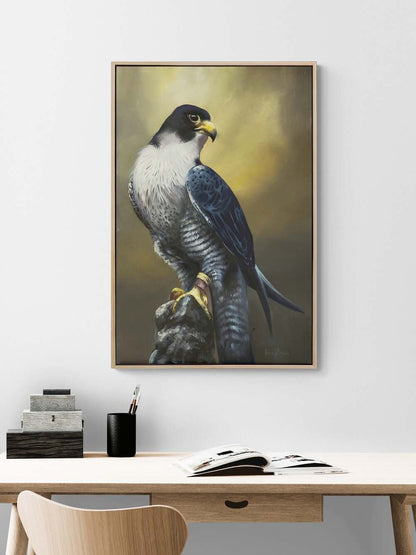 Doğan’ın Sessizliği Yağlı Boya Tablosu