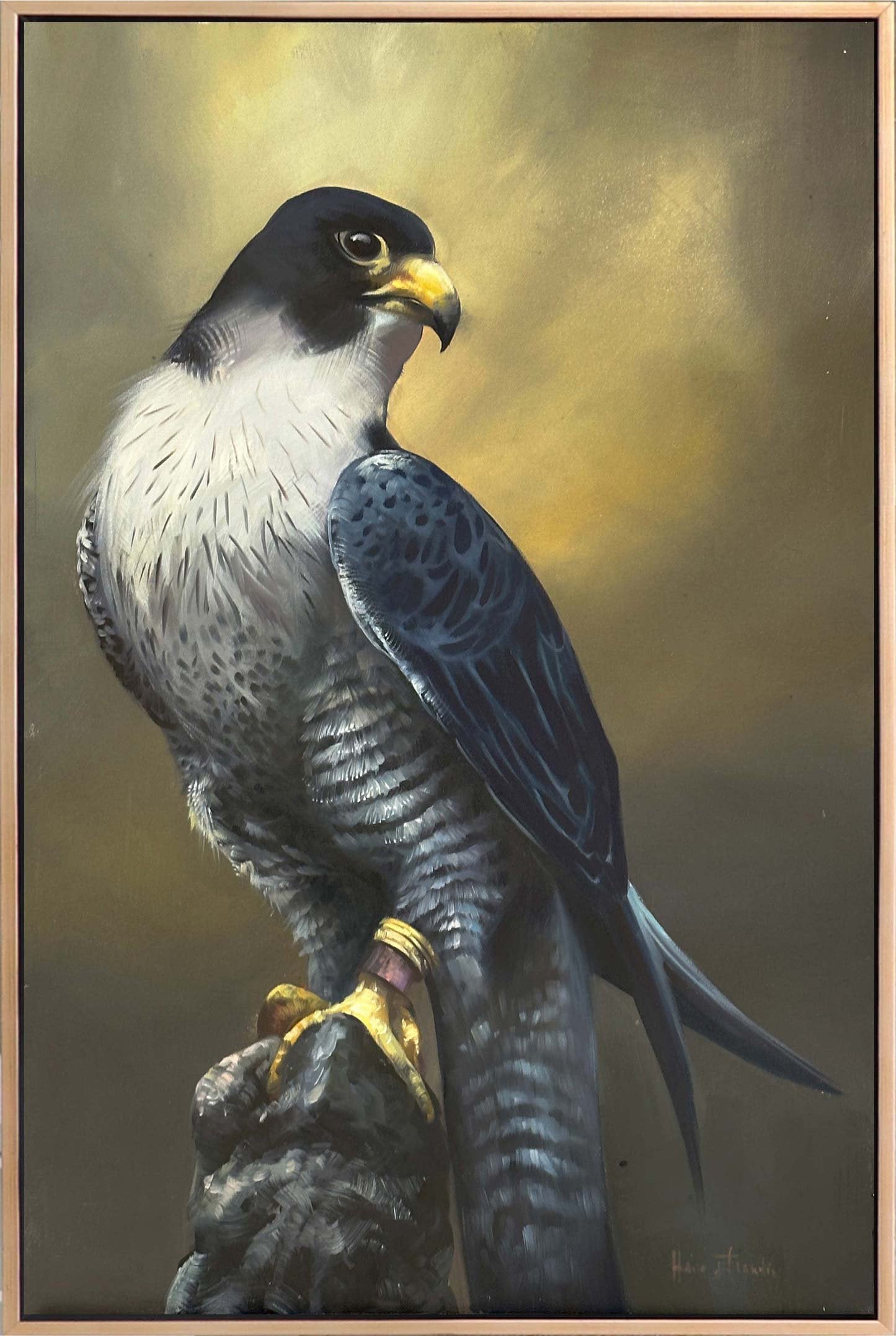 Doğan’ın Sessizliği Yağlı Boya Tablosu