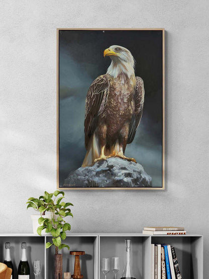 Kartalın Hikayesi Yağlı Boya Tablosu