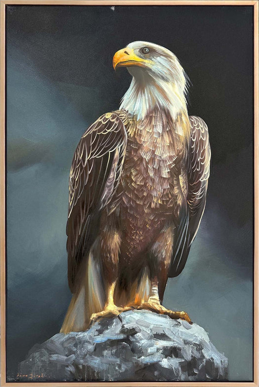 Kartalın Hikayesi Yağlı Boya Tablosu