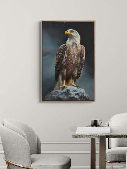 Kartalın Hikayesi Yağlı Boya Tablosu