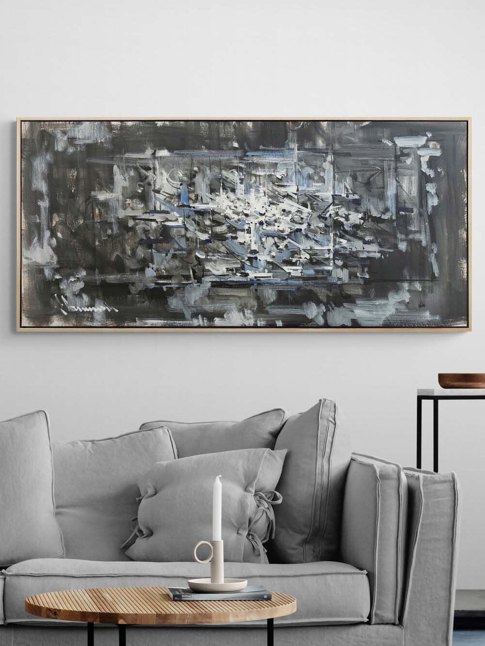 Kırık Zamanlar Yağlı Boya Tablosu