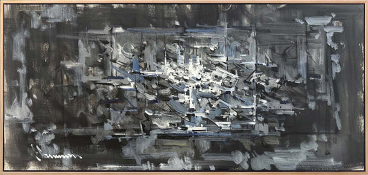 Kırık Zamanlar Yağlı Boya Tablosu