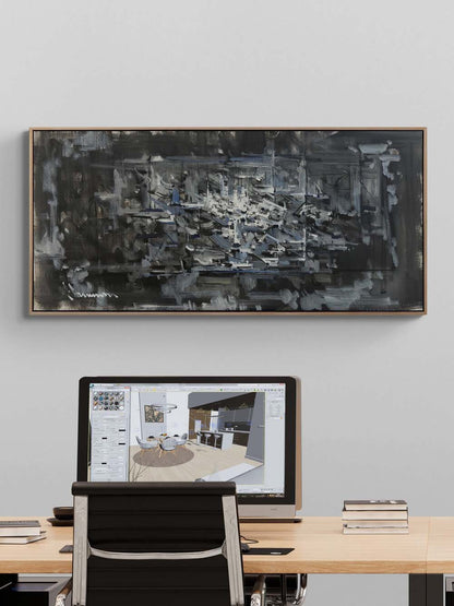 Kırık Zamanlar Yağlı Boya Tablosu