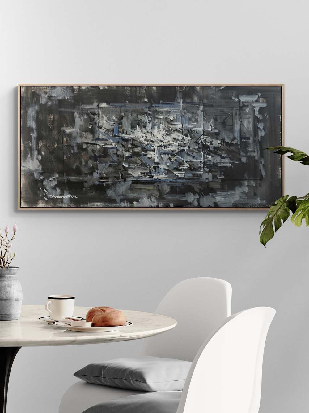 Kırık Zamanlar Yağlı Boya Tablosu