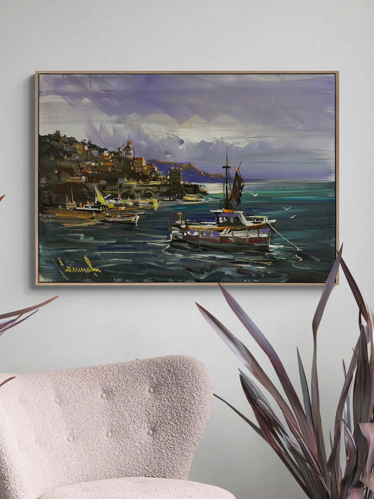 Akıntıya Karşı Yağlı Boya Tablosu