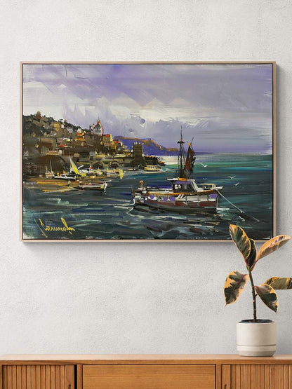 Akıntıya Karşı Yağlı Boya Tablosu