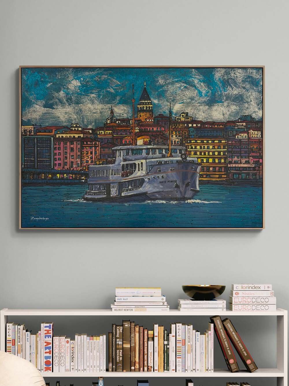 Barış Manço’nun İzinde Yağlı Boya Tablosu