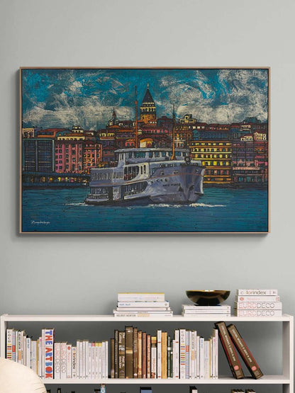 Barış Manço’nun İzinde Yağlı Boya Tablosu