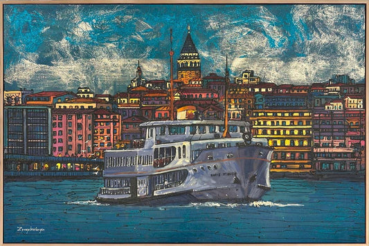 Barış Manço’nun İzinde Yağlı Boya Tablosu