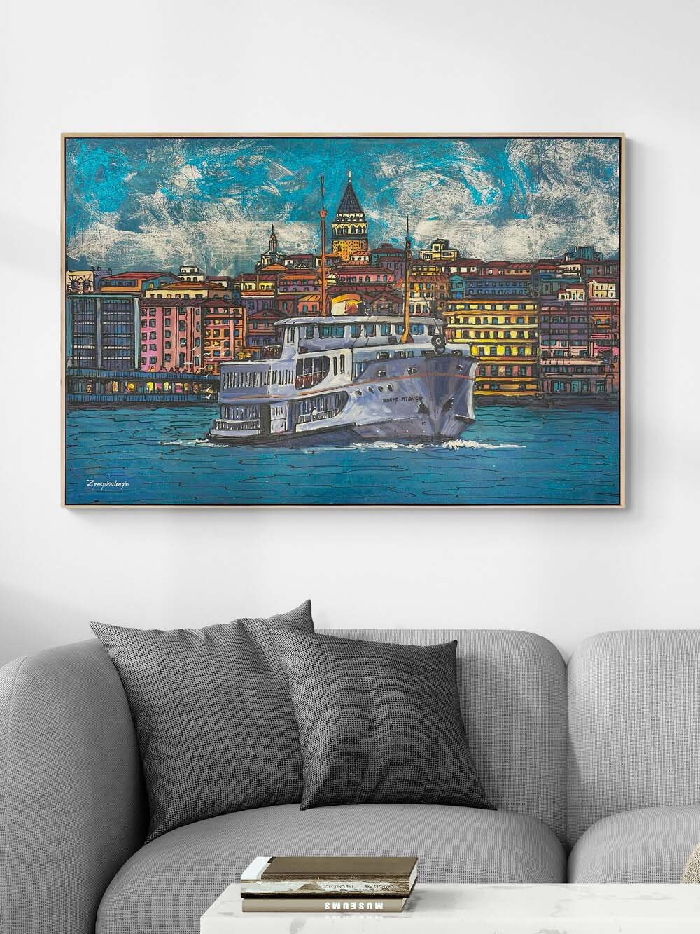 Barış Manço’nun İzinde Yağlı Boya Tablosu