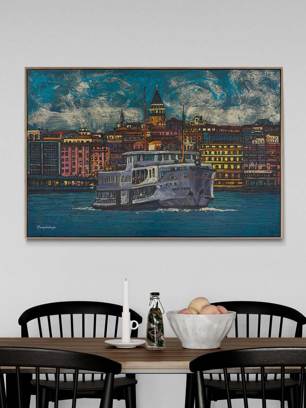 Barış Manço’nun İzinde Yağlı Boya Tablosu