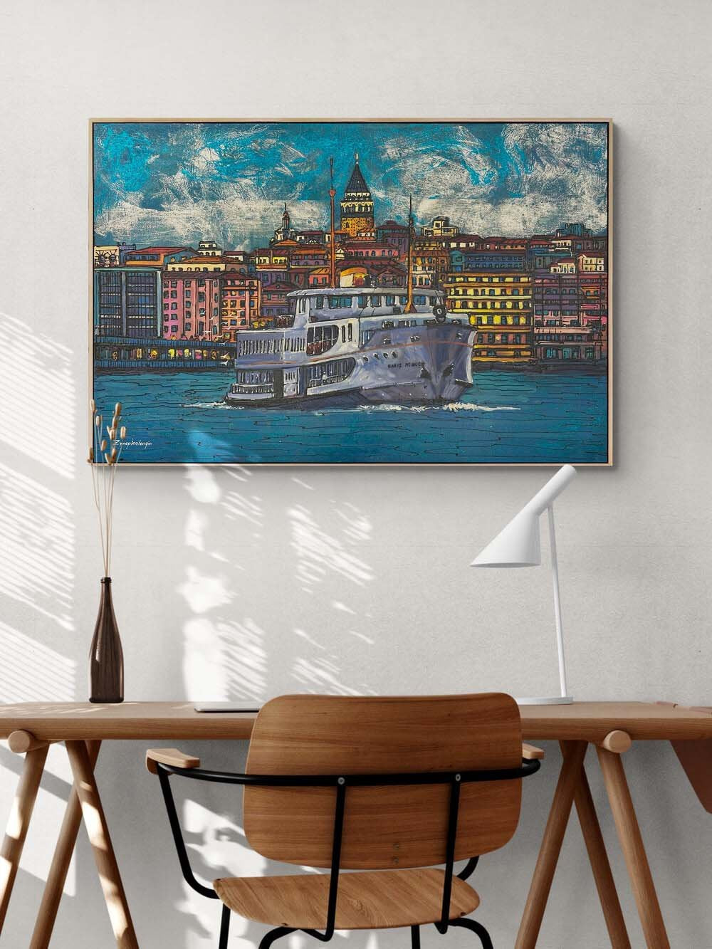 Barış Manço’nun İzinde Yağlı Boya Tablosu