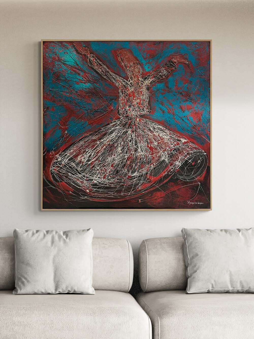 Semada Yolculuk Yağlı Boya Tablosu