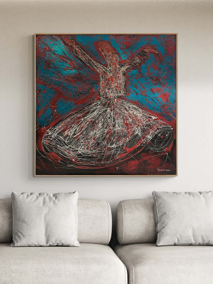 Semada Yolculuk Yağlı Boya Tablosu