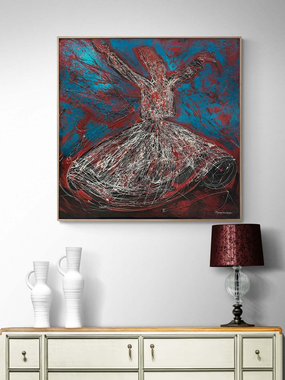 Semada Yolculuk Yağlı Boya Tablosu