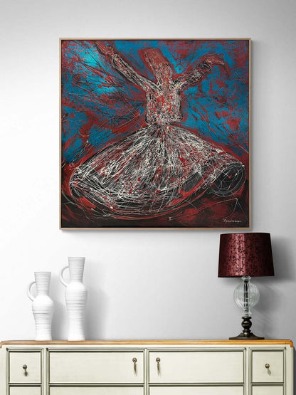 Semada Yolculuk Yağlı Boya Tablosu