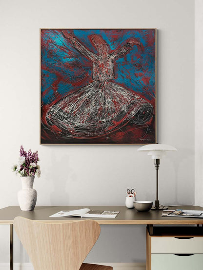 Semada Yolculuk Yağlı Boya Tablosu