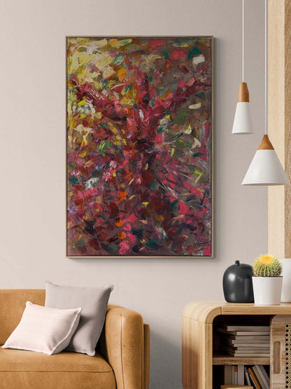 Ney'in Çağrısı Yağlı Boya Tablosu