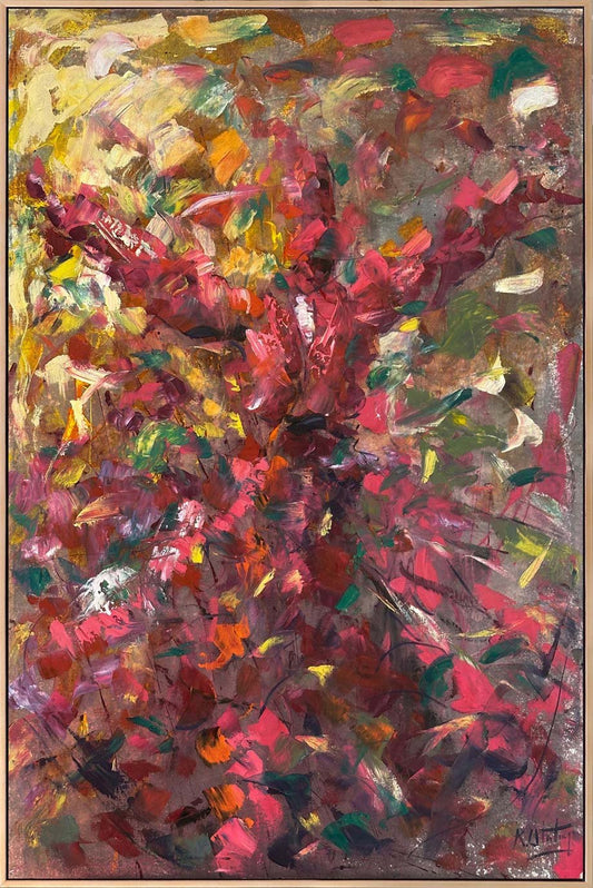 Ney'in Çağrısı Yağlı Boya Tablosu