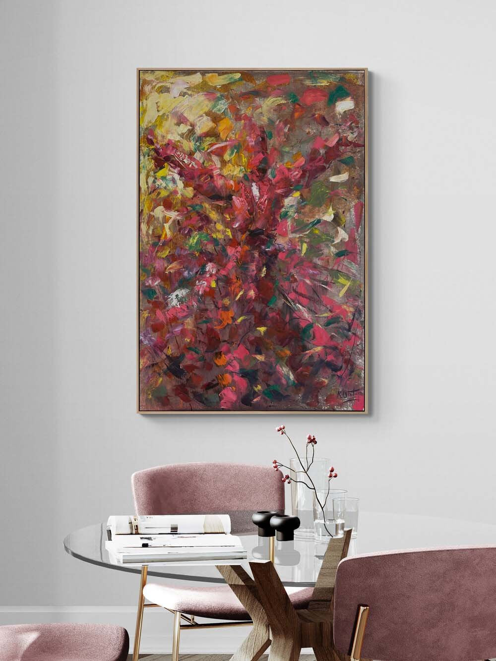 Ney'in Çağrısı Yağlı Boya Tablosu