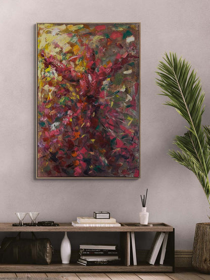 Ney'in Çağrısı Yağlı Boya Tablosu