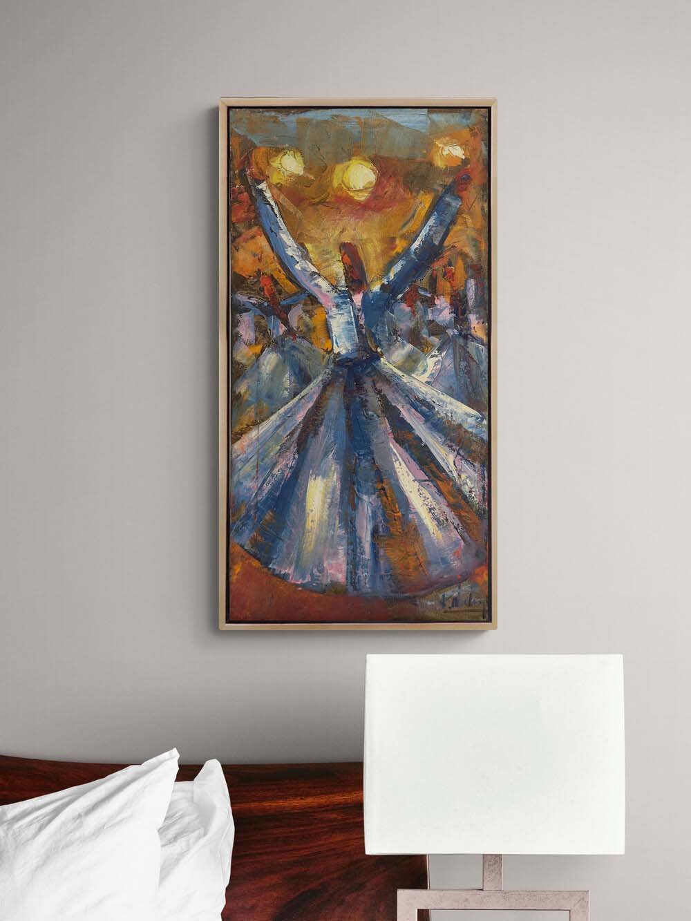 Sonsuz Dönüş Yağlı Boya Tablosu