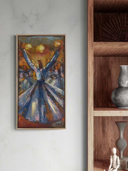 Sonsuz Dönüş Yağlı Boya Tablosu