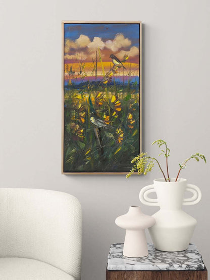 İlkbahar Kanatları Yağlı Boya Tablosu