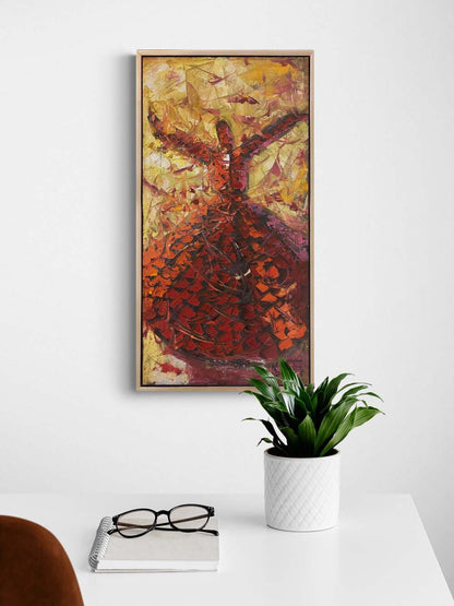 Zikri Semazen Yağlı Boya Tablosu