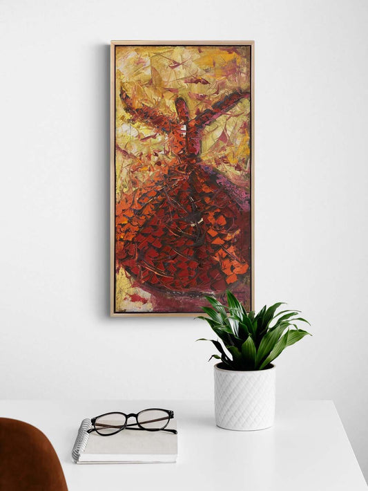 Zikri Semazen Yağlı Boya Tablosu