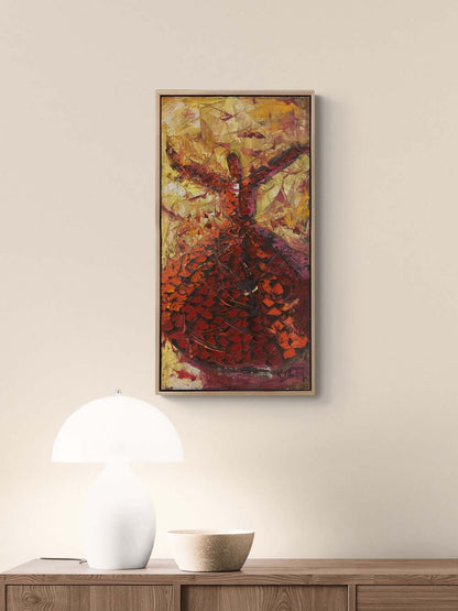 Zikri Semazen Yağlı Boya Tablosu