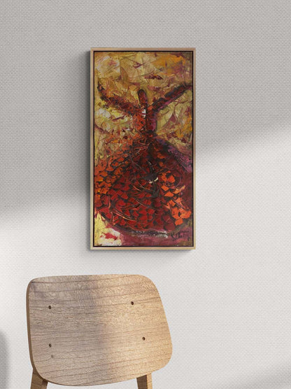 Zikri Semazen Yağlı Boya Tablosu