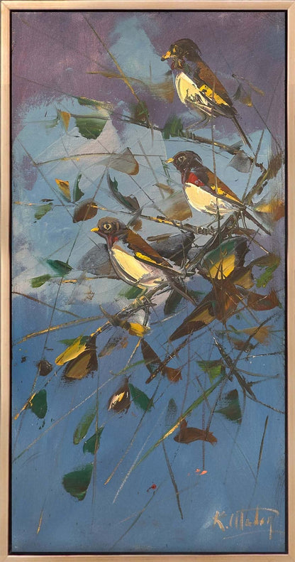 Baharın Habercisi Yağlı Boya Tablosu