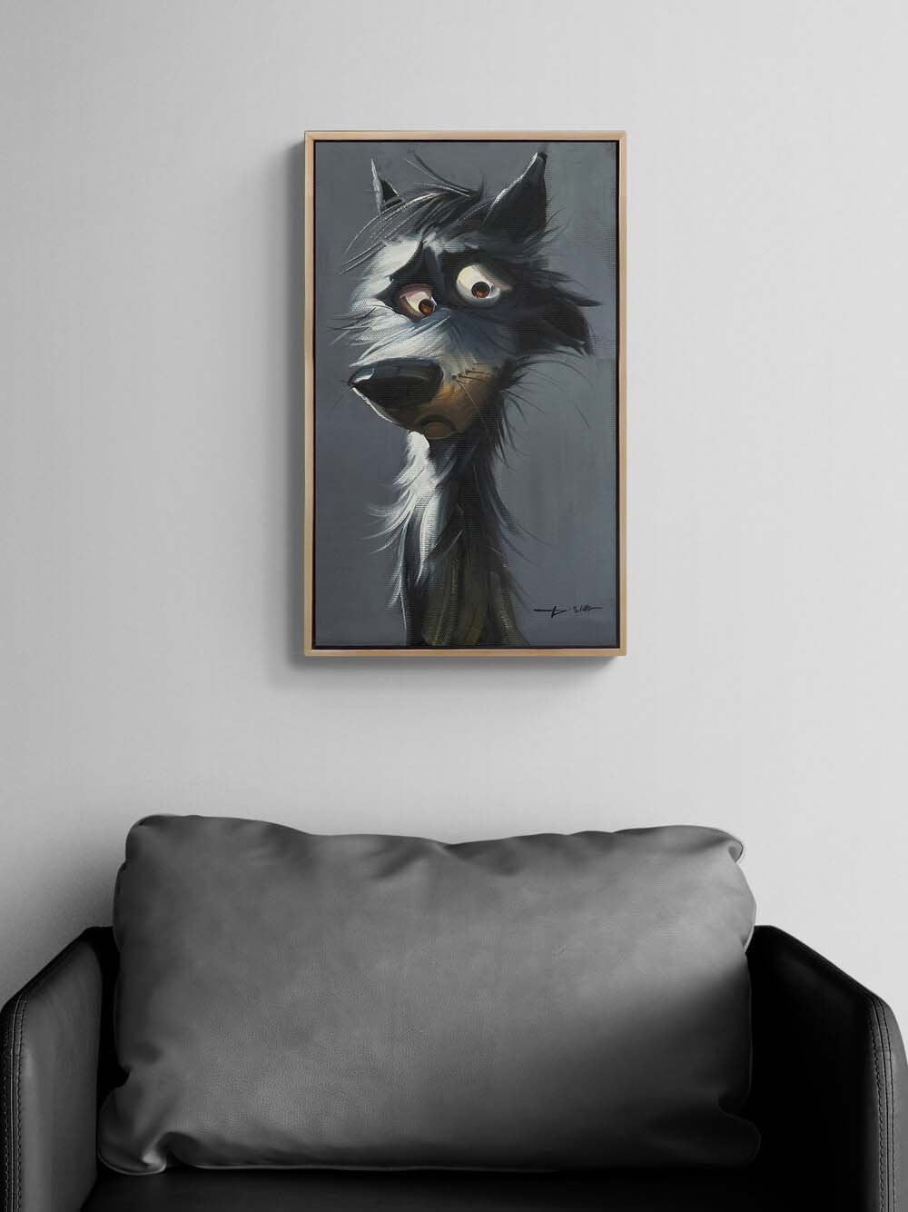 Sessiz Dost Yağlı Boya Tablosu