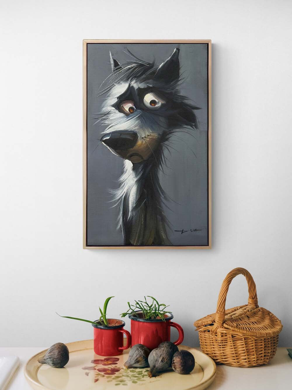 Sessiz Dost Yağlı Boya Tablosu