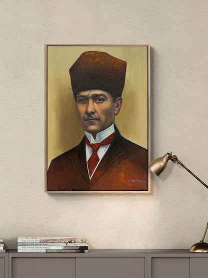 Önderin İzleri Yağlı Boya Tablosu