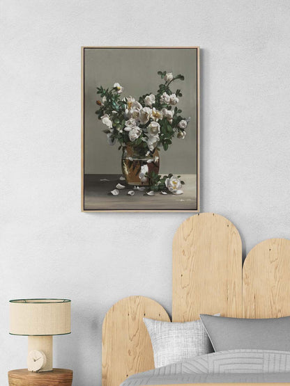 Sessiz Bir Zarafet Yağlı Boya Tablosu